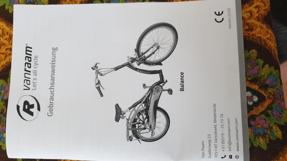 Fahrrad verkaufen VAN RAAM balance 51 cm 8-Gang Leerlauf hydrauliche bremsen Ankauf